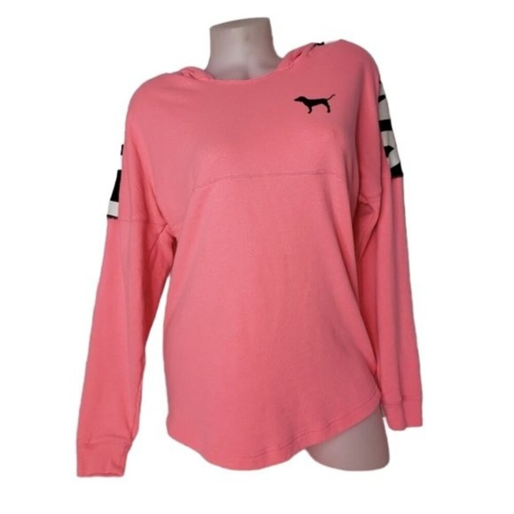 VICTORIA'S SECRET PINK PINK HOODIE SIZE SMALL